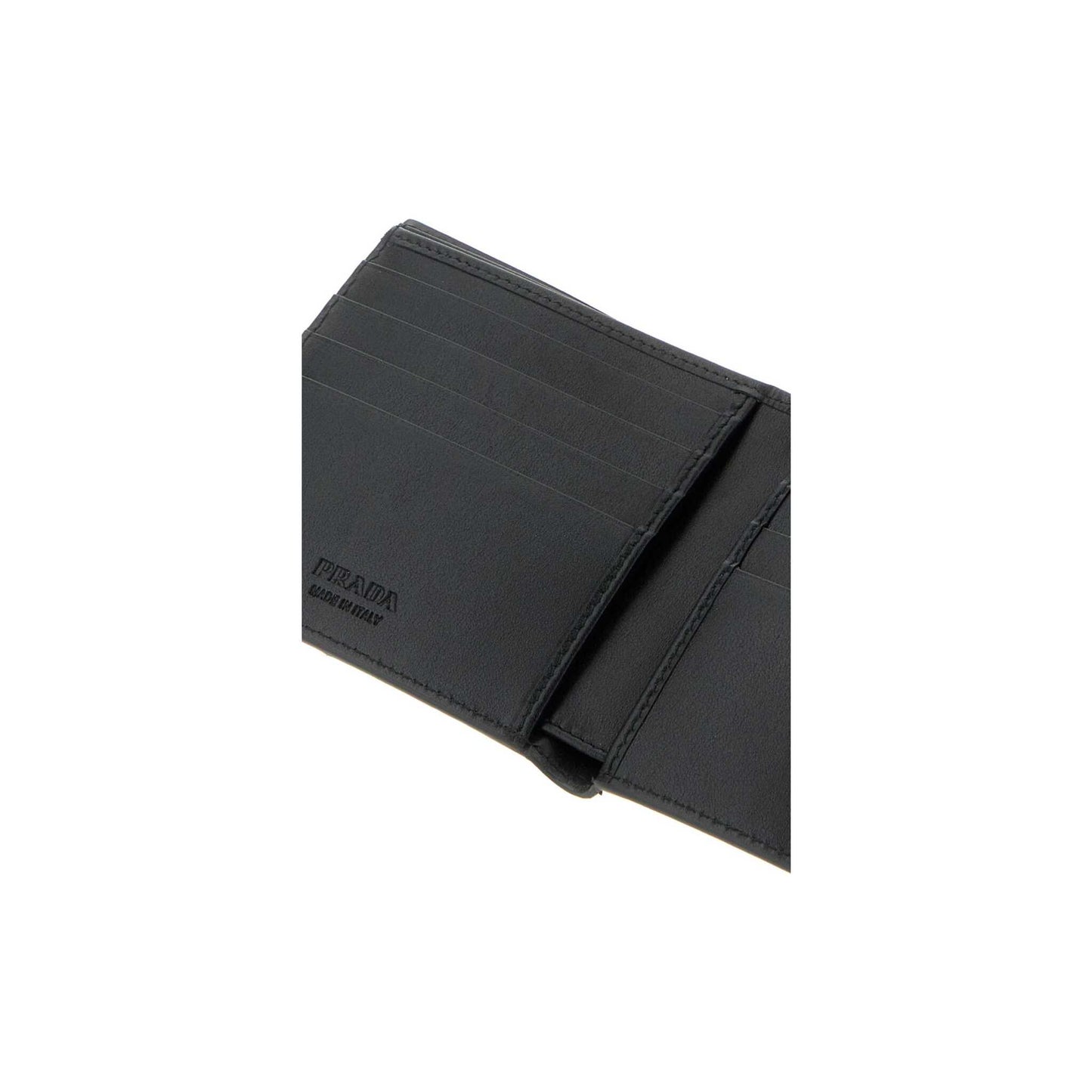 Prada Carteira em Couro preta