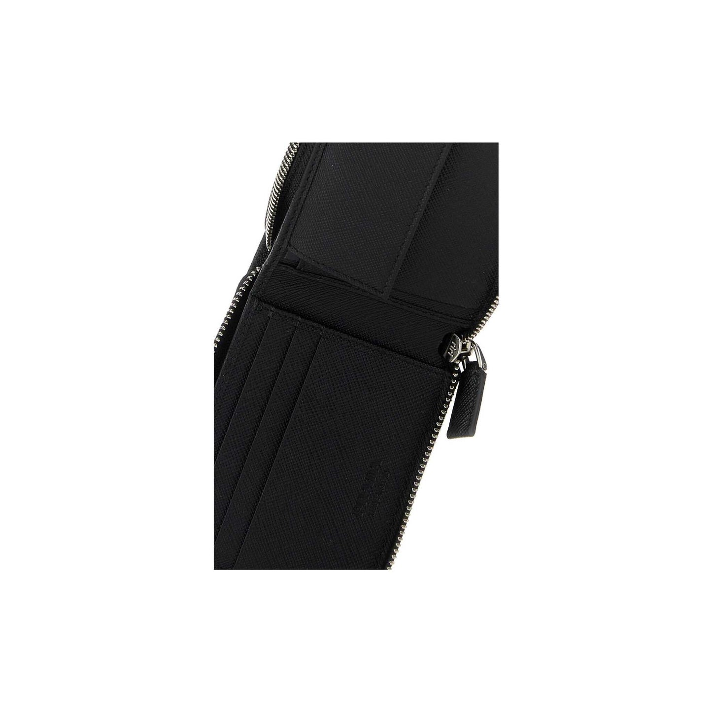 Prada Wallet in Fabric Black