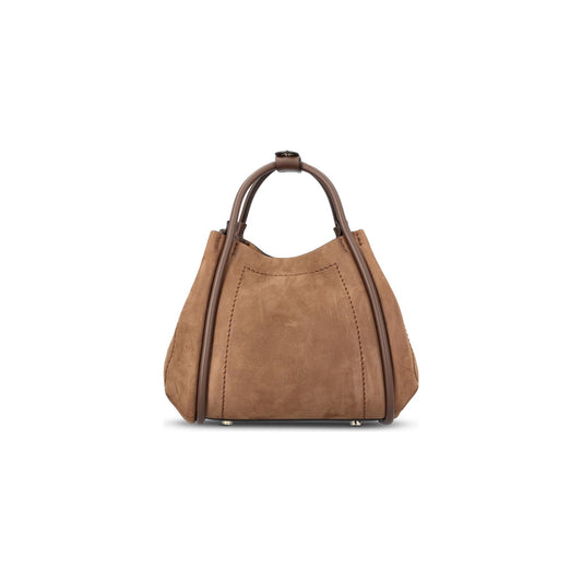 Mala de Mão Pequena em Nobuk - Max Mara Mala de Mão | Durzio