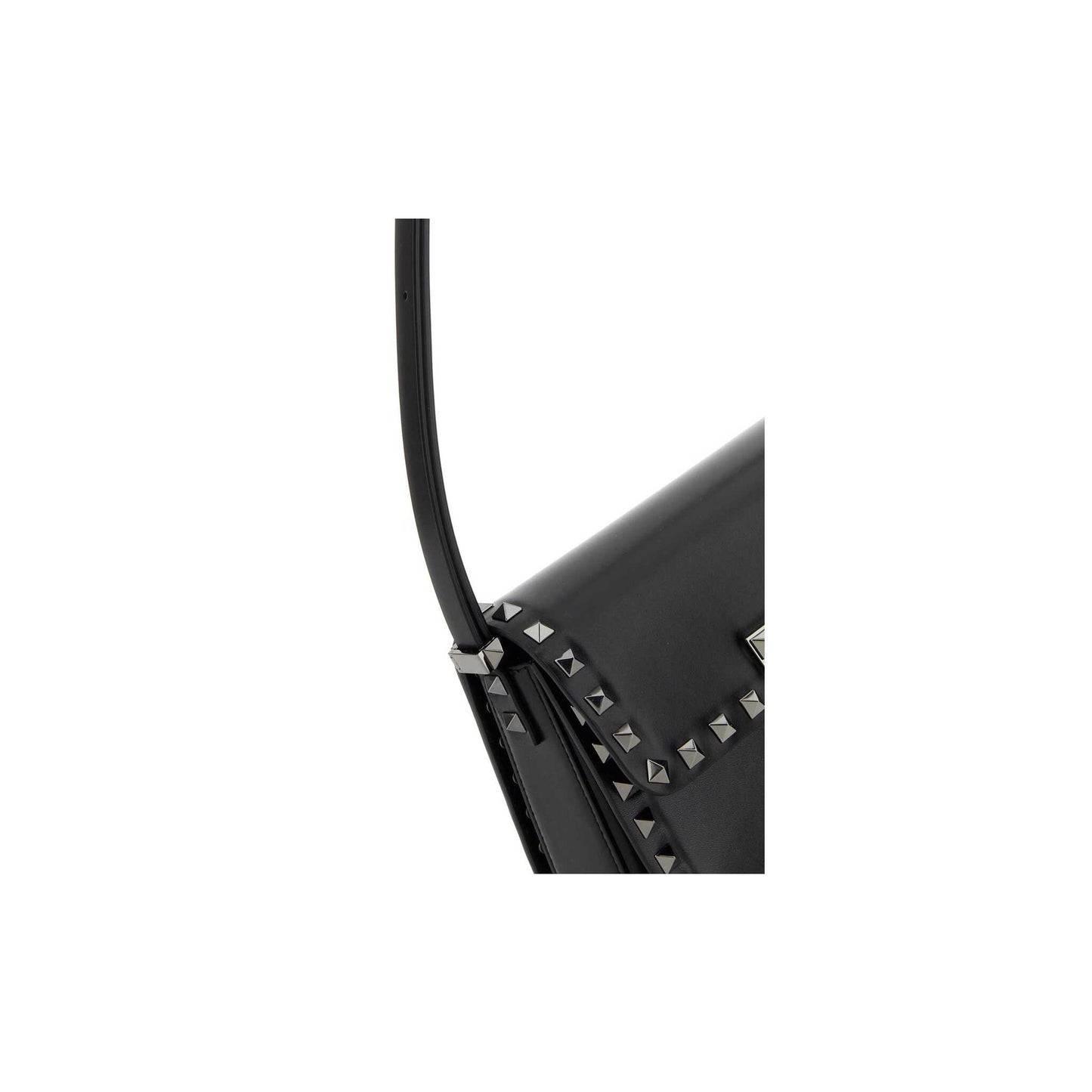 Mala de Ombro Rockstud em Pele 4W2B0M42QYV0NO