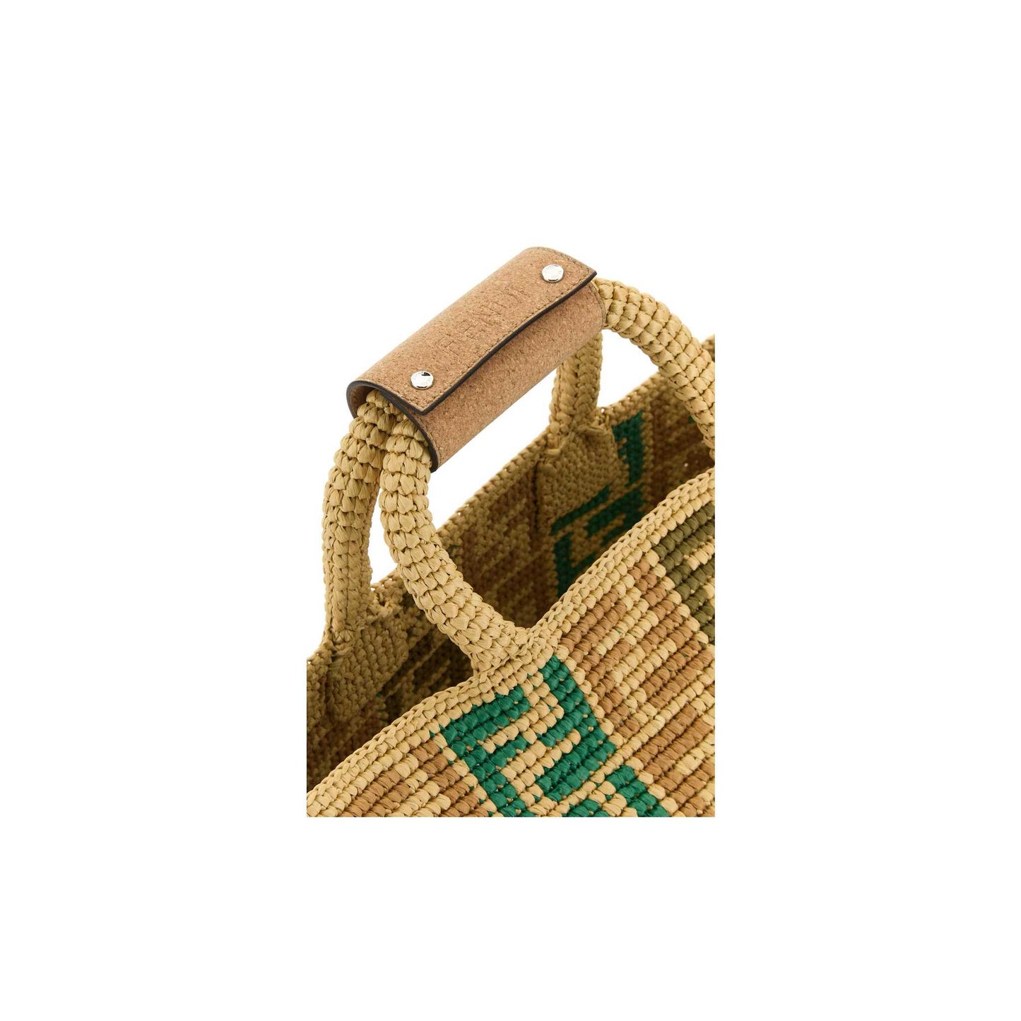 Mala Tote Shopper em Ráfia