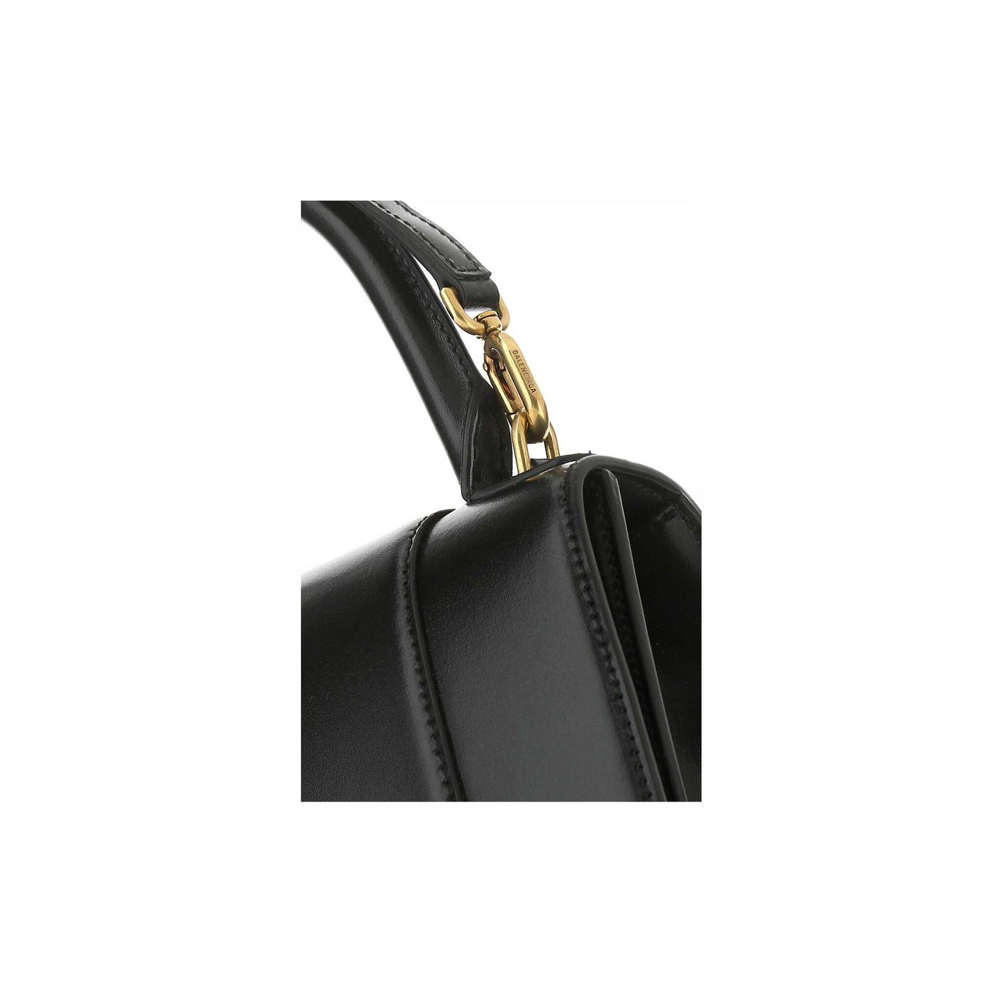 Mala de Mão Hourglass Piccola em Pele de Vitelo