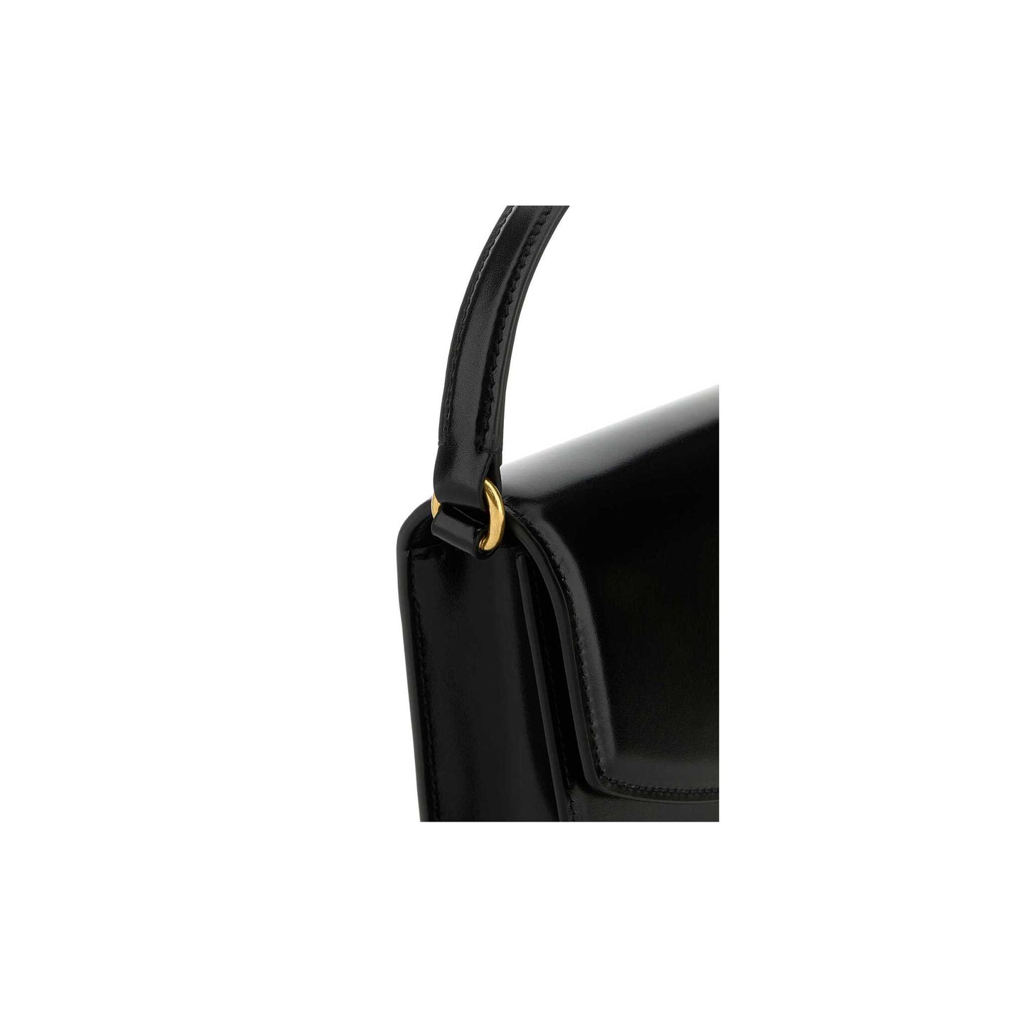 Valentino Garavani Vain Clutch Bag In Shiny Calfskin