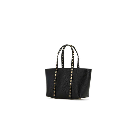 Mala de Mão Rockstud em Pele 6W2B0R05VSF0NO