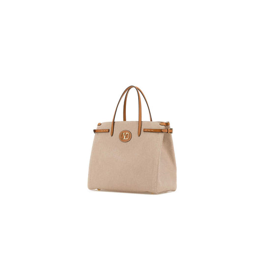 Valentino Garavani Antibes Medium Canvas Shopping Bag
