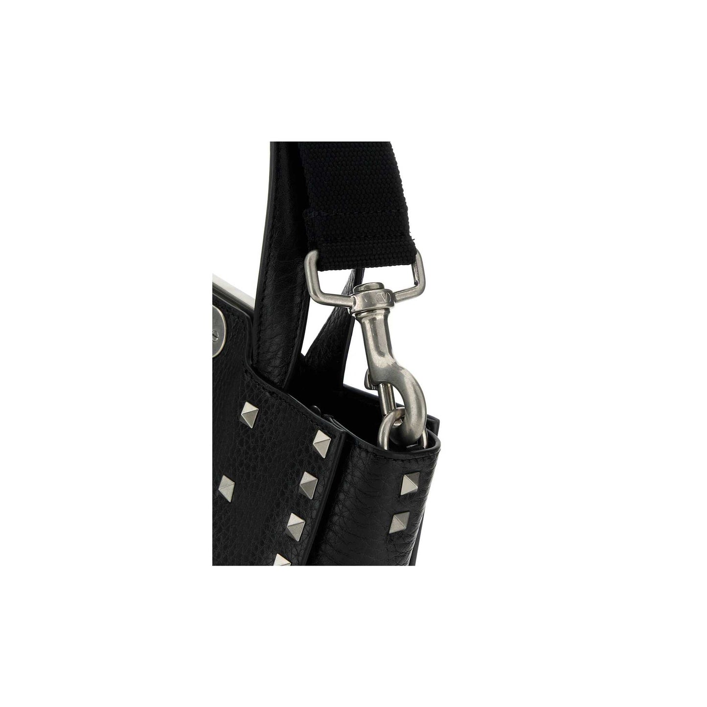 Mala de Mão Rockstud em Pele 6Y2B0B43TED0NO
