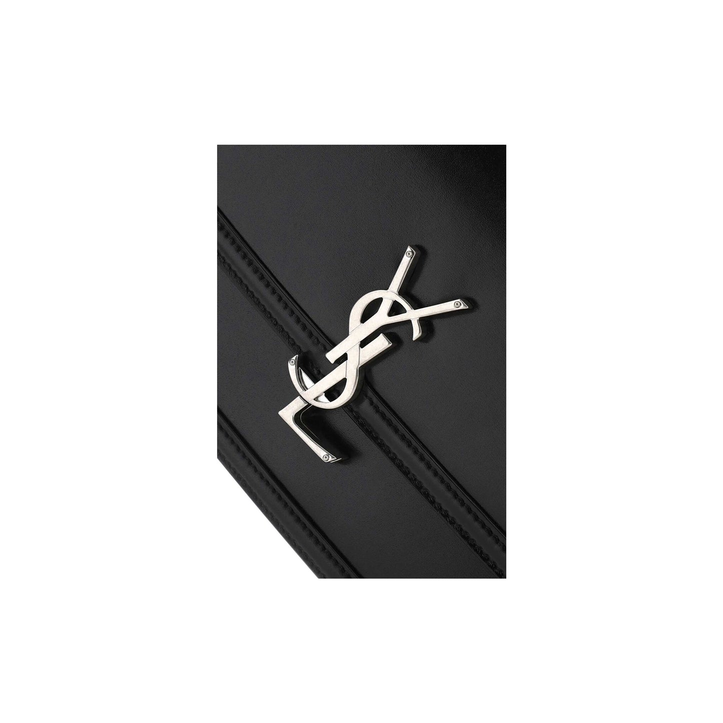 Saint Laurent Mala Tiracolo Solferino em Pele