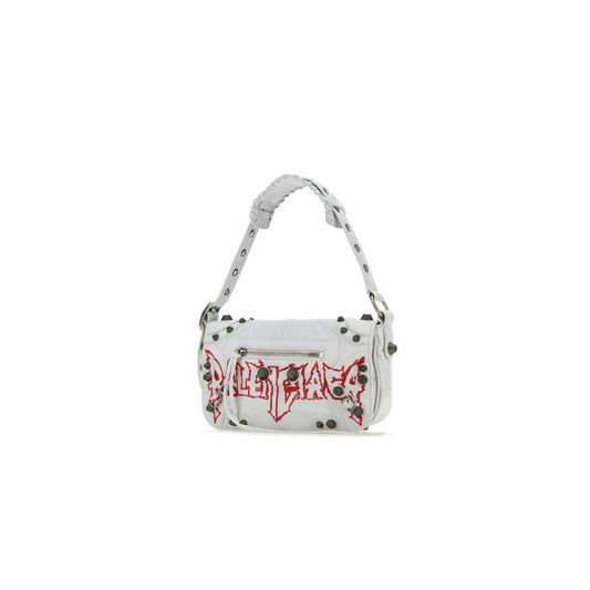 Mala Tiracolo Le Cagole XS DIY Metal em Pele de Cordeiro