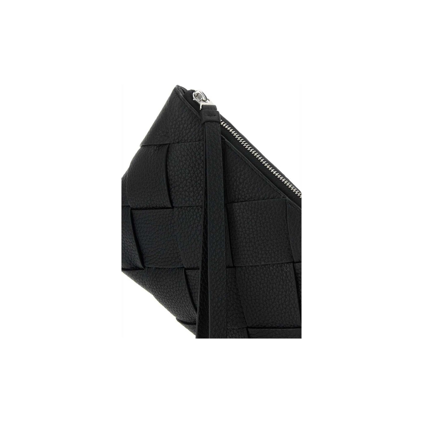 Clutch Média Diago em Pele