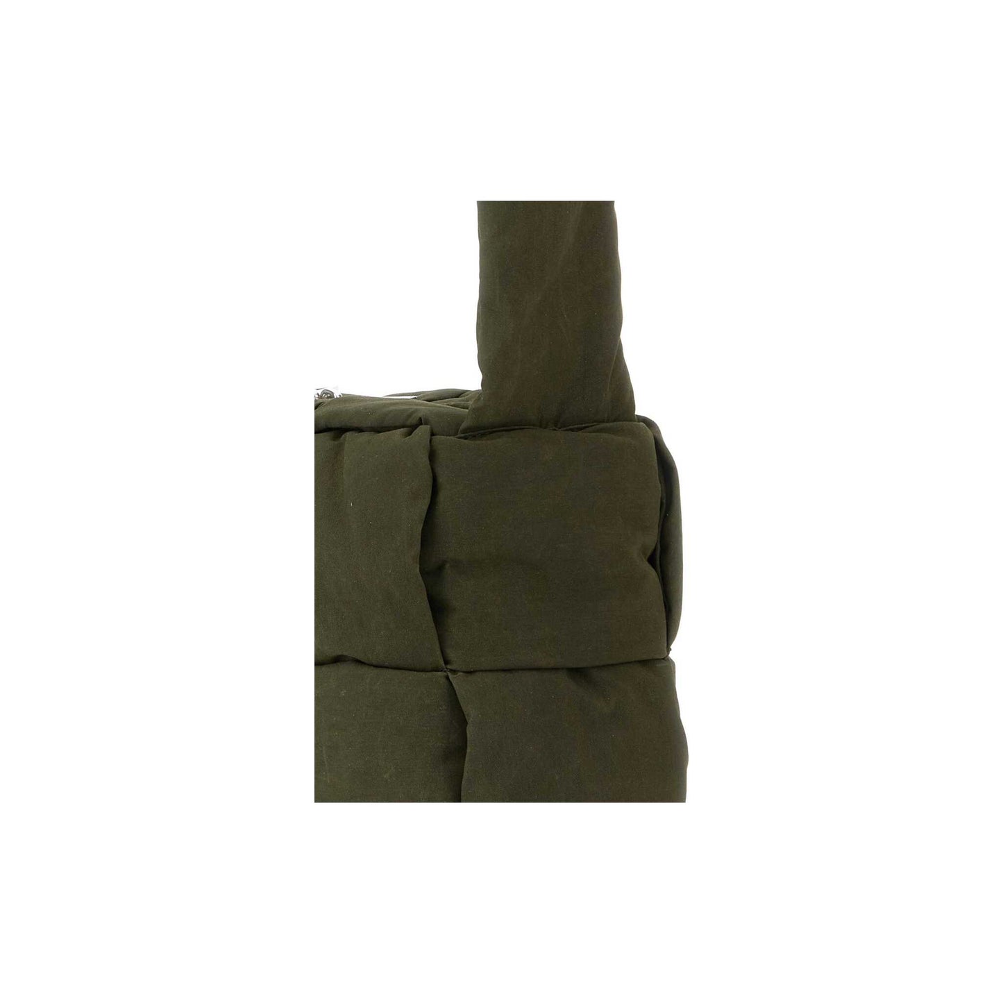 Mala Tiracolo Média Arco Tela Oliva