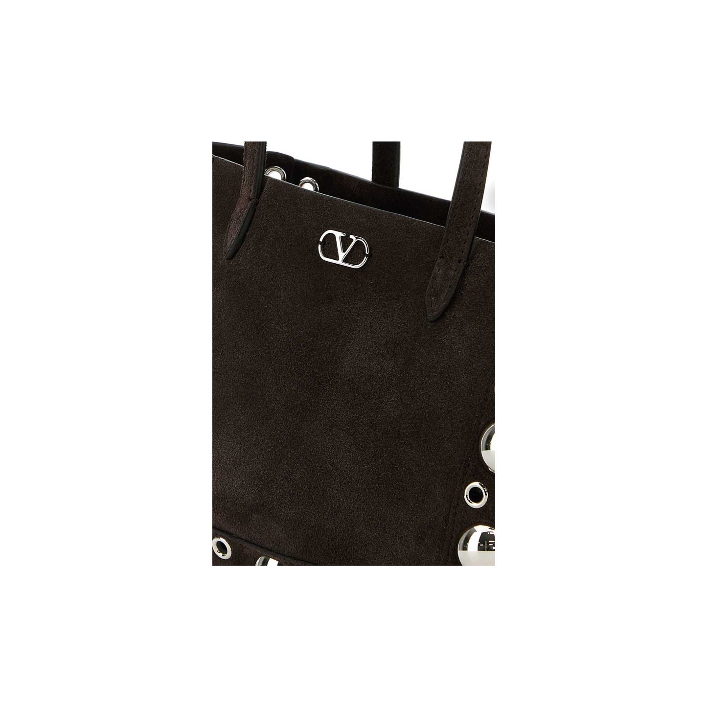 Valentino Garavani Nellcôte Mini Suede Shopping Bag