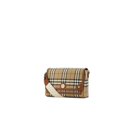 Medium Note Shoulder Bag in Printed Canvas