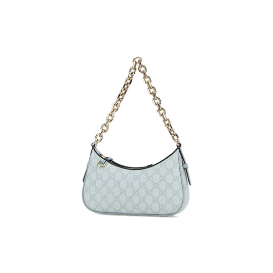 Gucci Mala de Ombro GG Emblem em Lona