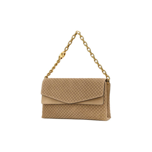 Gucci Mala de Ombro em Pele — Rosa