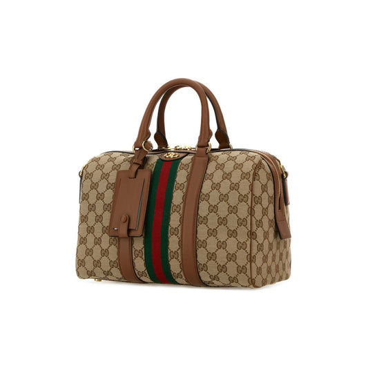 Gucci Mala de Ombro em Pele — Rosa