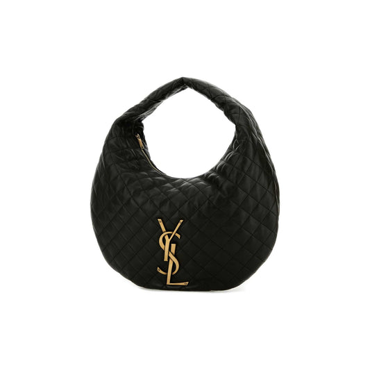 Saint Laurent Mala Hobo Icare em Pele de Cordeiro