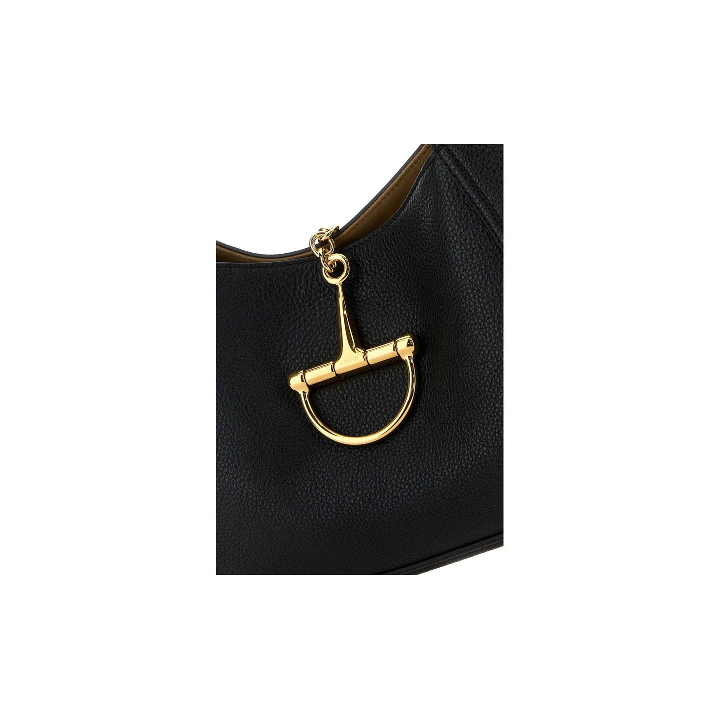 Gucci Mala com Bolsa Amovível em Pele — Preto
