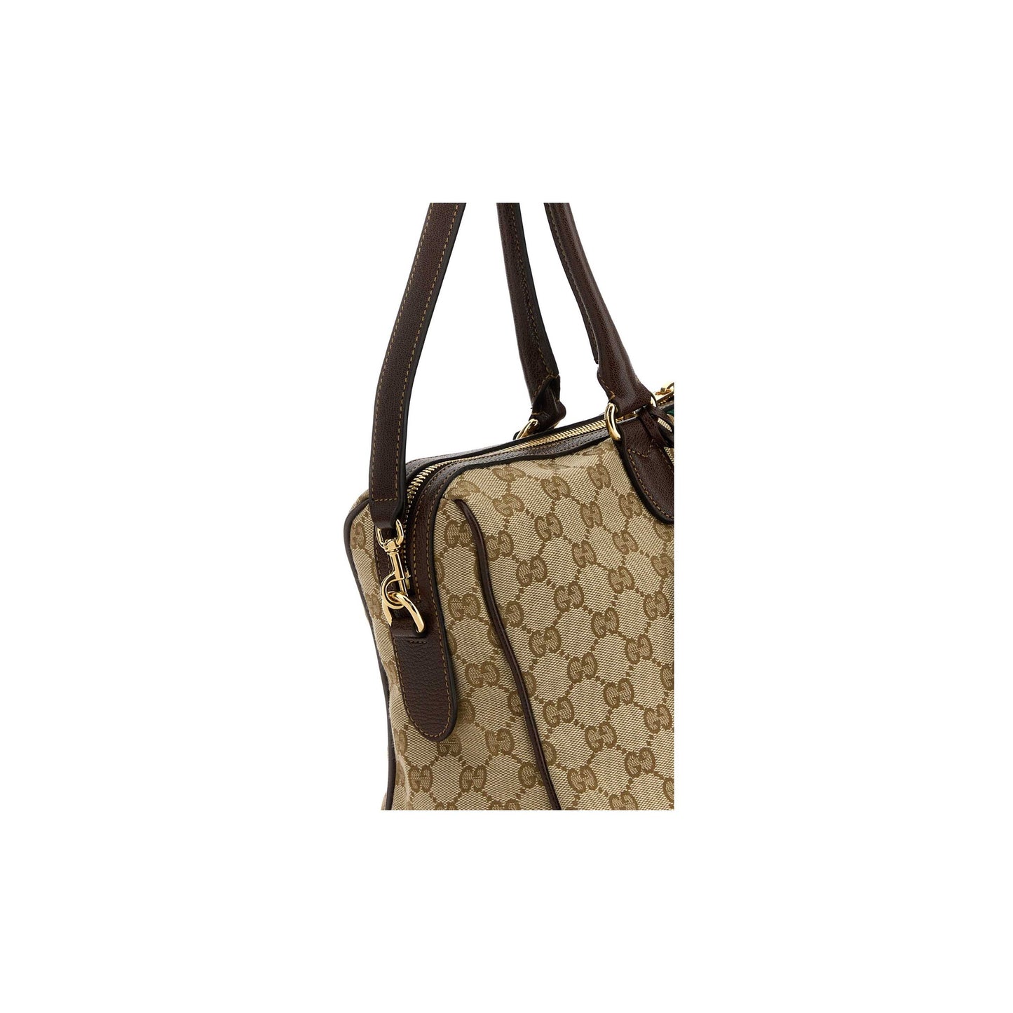 Gucci Mala Horsebit Borsetto em Lona