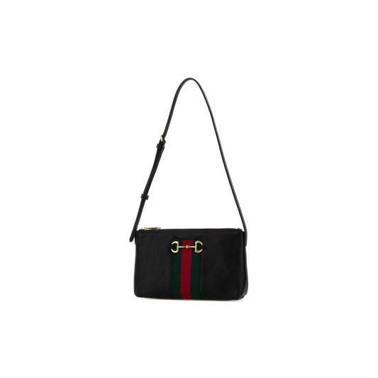 Gucci Bolsa Mini Horsebit Web em Pele