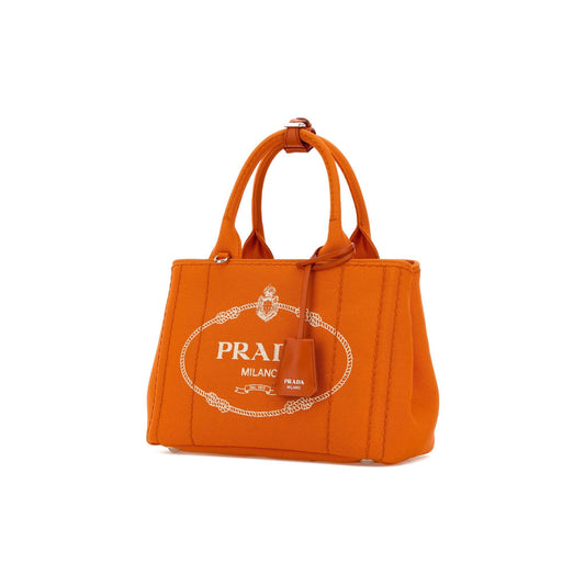 Prada Mala de Ombro em Lona — Azul