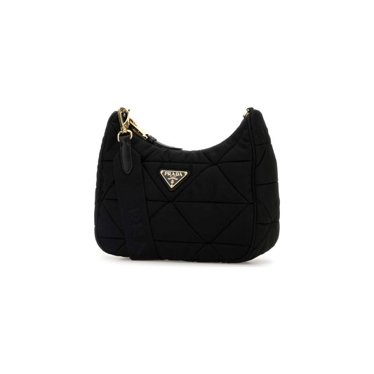 Prada Mala de Ombro em Re-Nylon — Azul