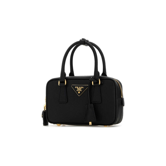 Prada Mala de Mão em Pele — Preto