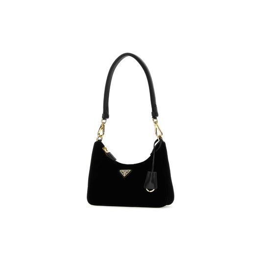 Prada Mala Mini Re-Edition em Veludo