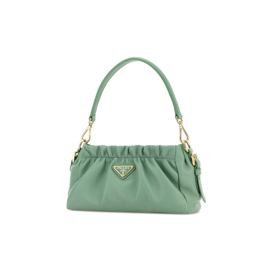 Prada Mala de Mão em Pele Nappa — Branco