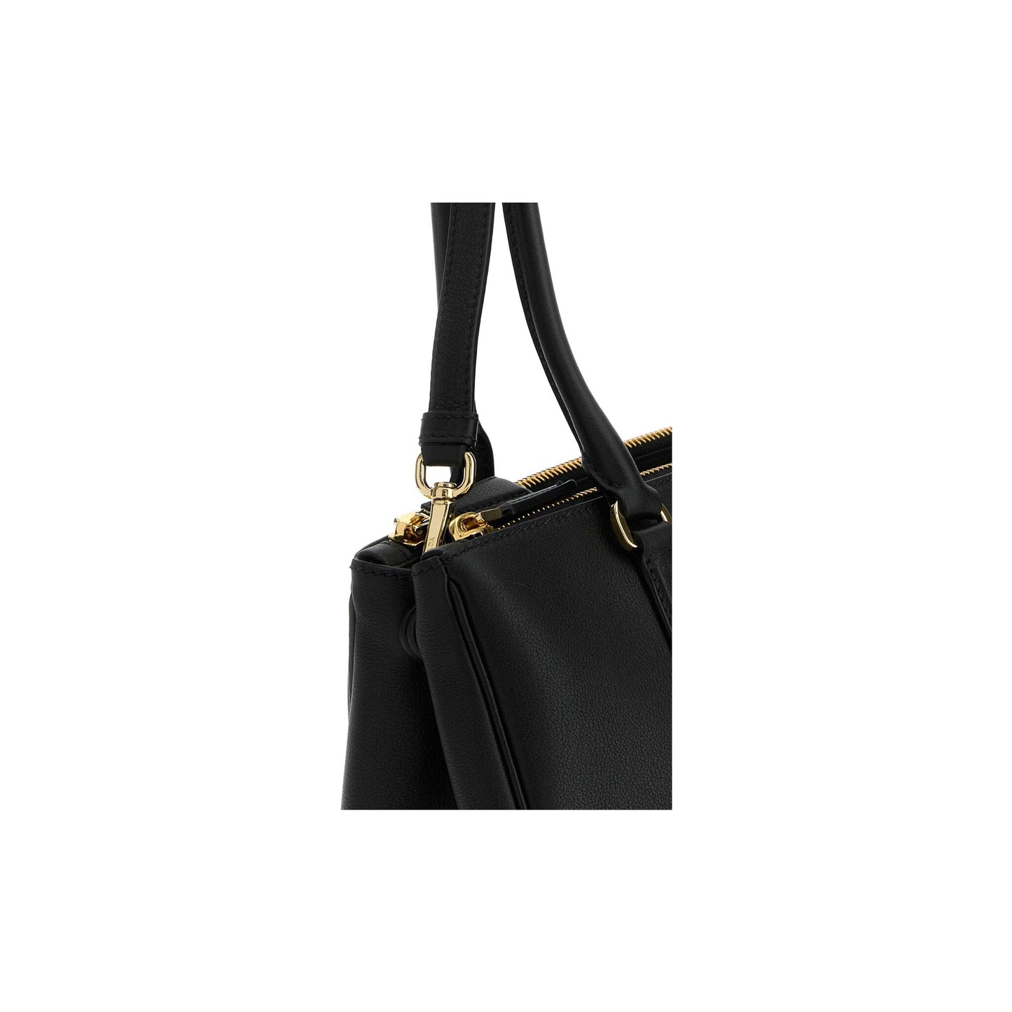 Prada Mala de Ombro Média Galleria em Pele