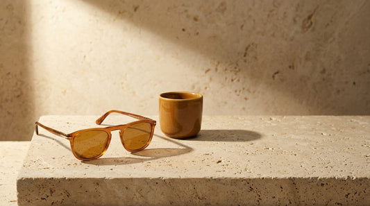 Brown Eyewear Frames — Persol no estilo Lioz