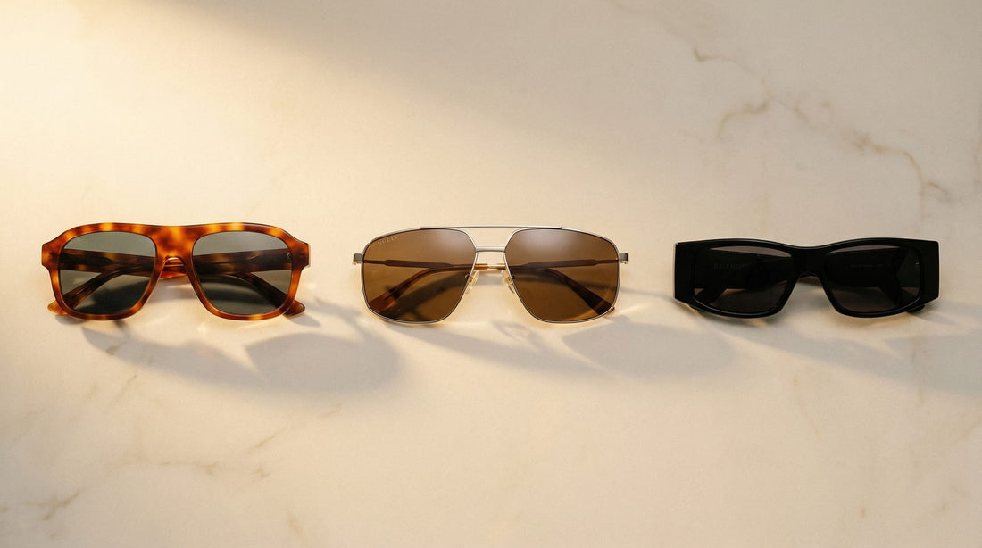 Luxury Sunglasses Materials Guide 2026: Acetate, Metal, and Nylon frames comparison