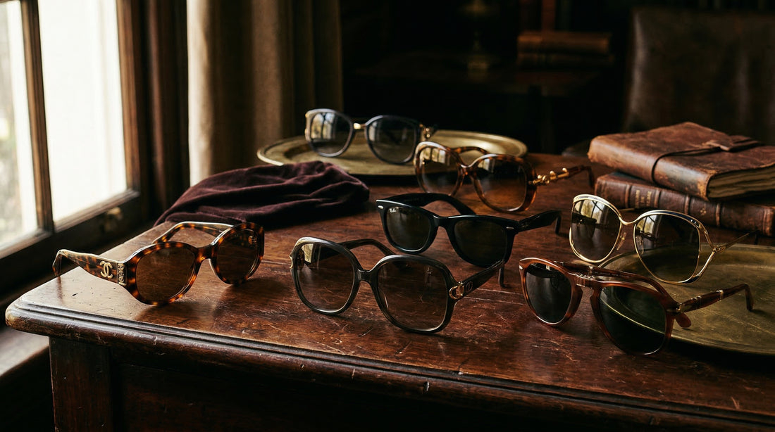 Óculos de Sol Vintage de Luxo: Como Identificar Óculos de Designer Autênticos