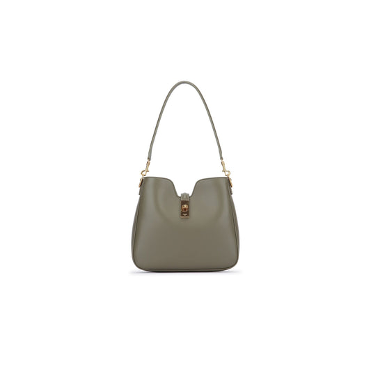 Mala de Ombro Small Camille 16 Soft em Cabedal de Vitela Granulada