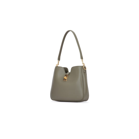 Mala de Ombro Small Camille 16 Soft em Cabedal de Vitela Granulada