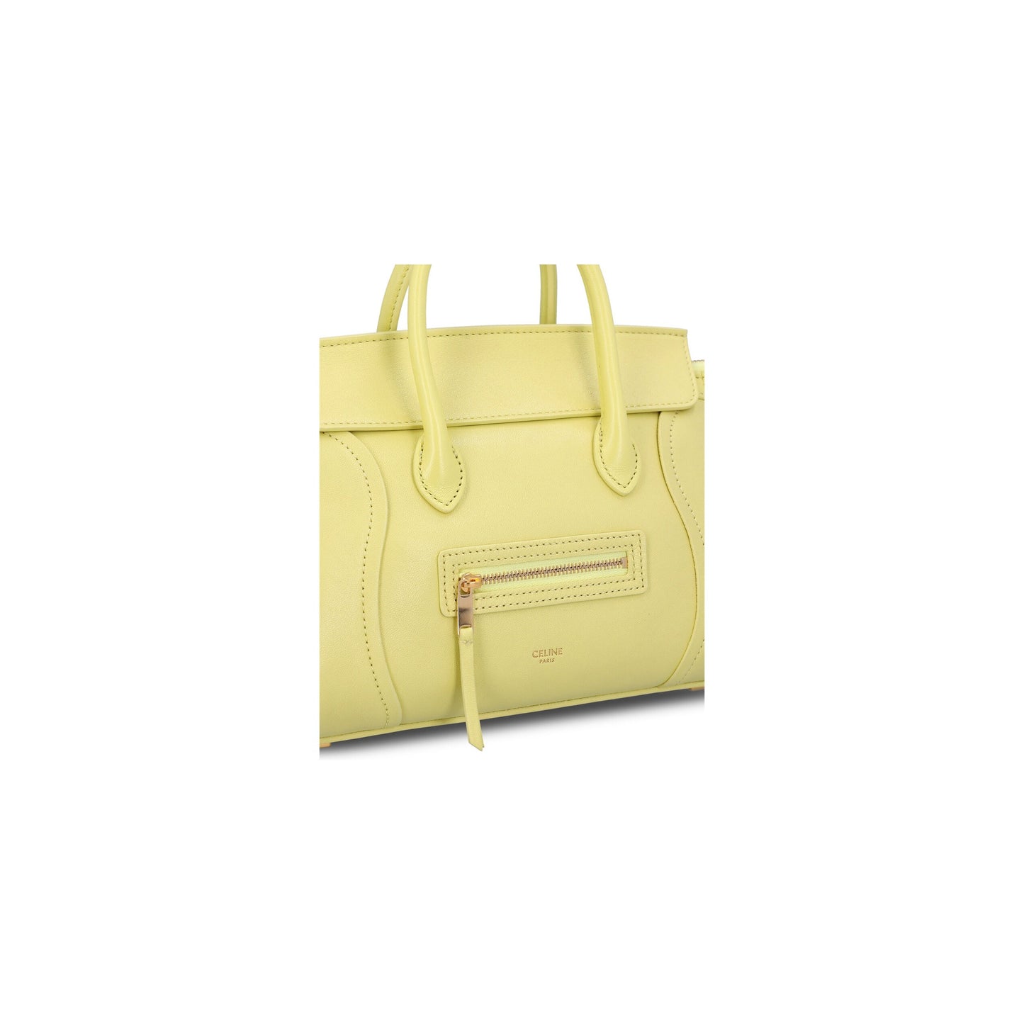 Mala de Mão Pequena New Luggage em Pele de Cordeiro - Celine Mala de Mão | Durzio