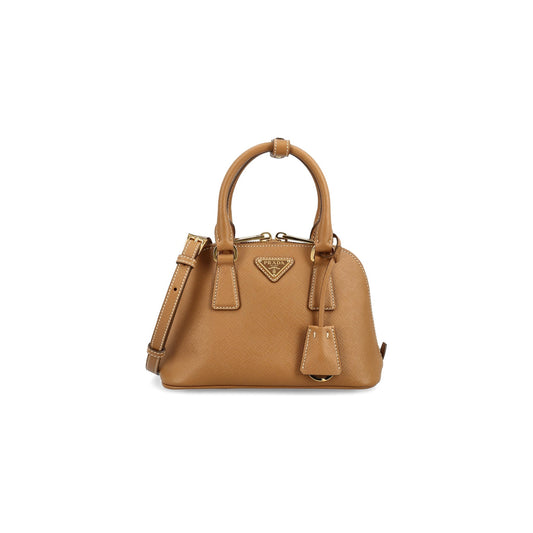 Mala de Mão Mini Promenade em Pele Saffiano - Prada Mala de Mão | Durzio
