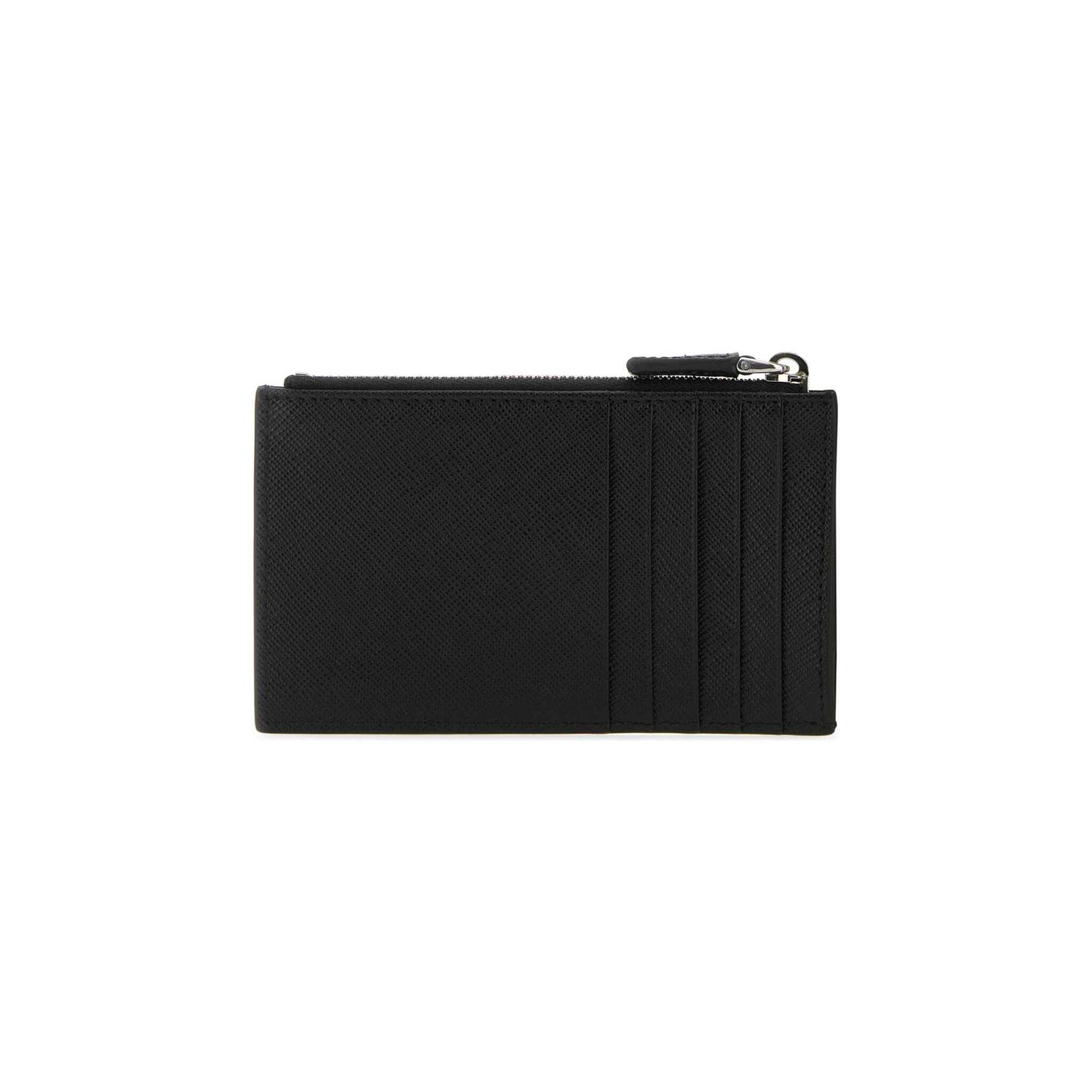 Prada Card Holder in Leather Black
