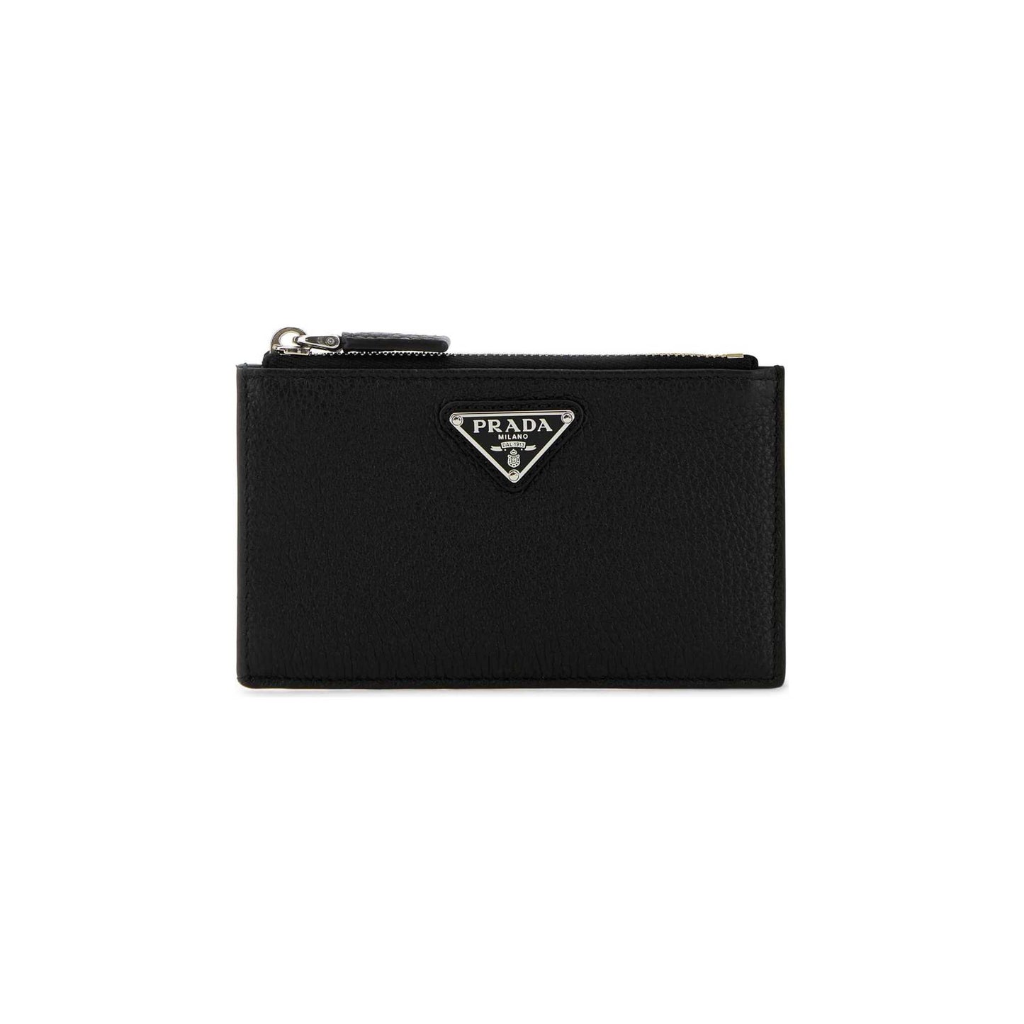 Prada Card Holder in Leather Black