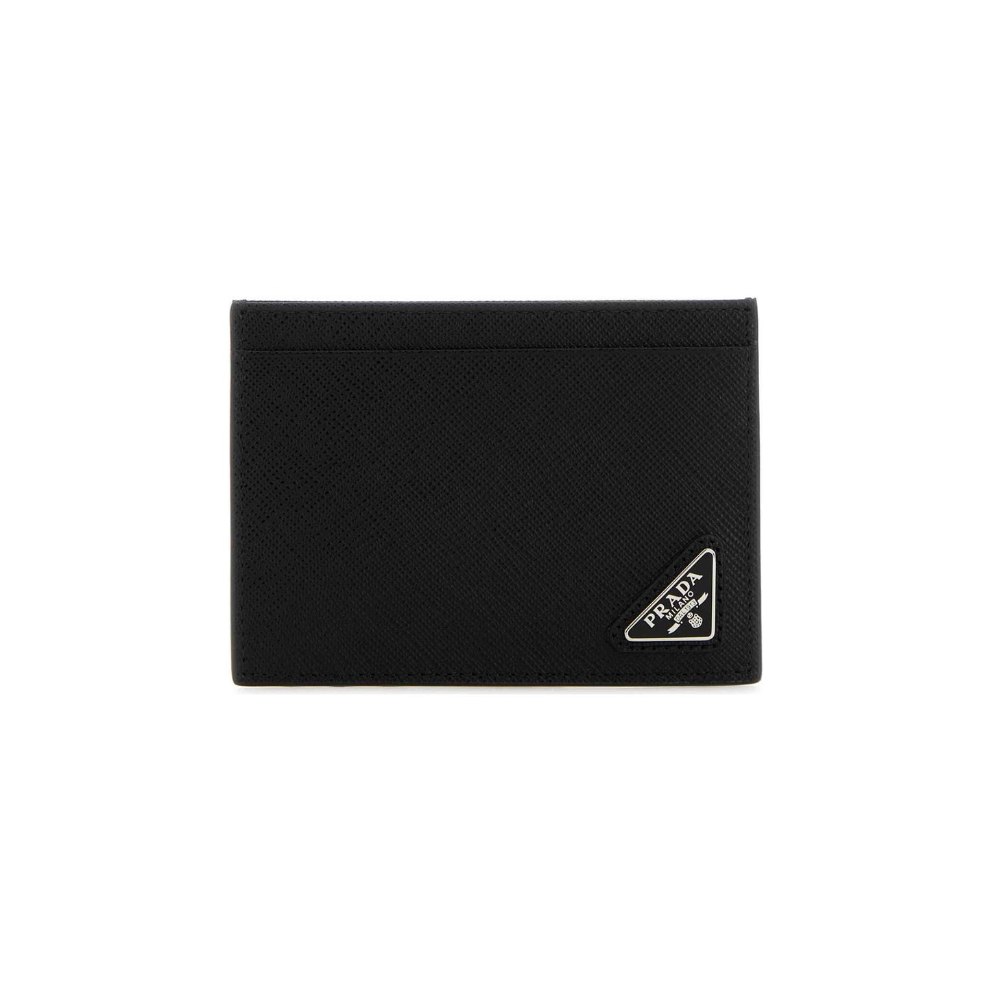 Prada Card Holder in Leather Black