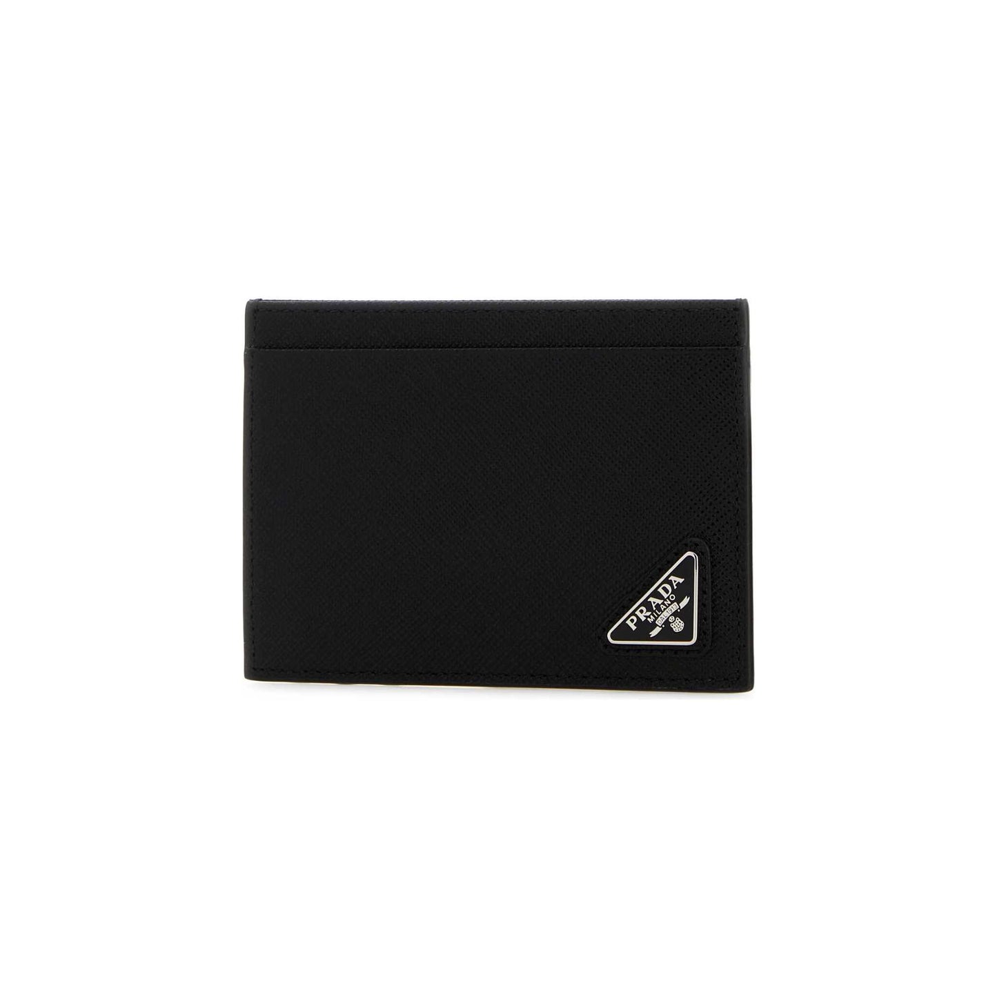 Prada Card Holder in Leather Black