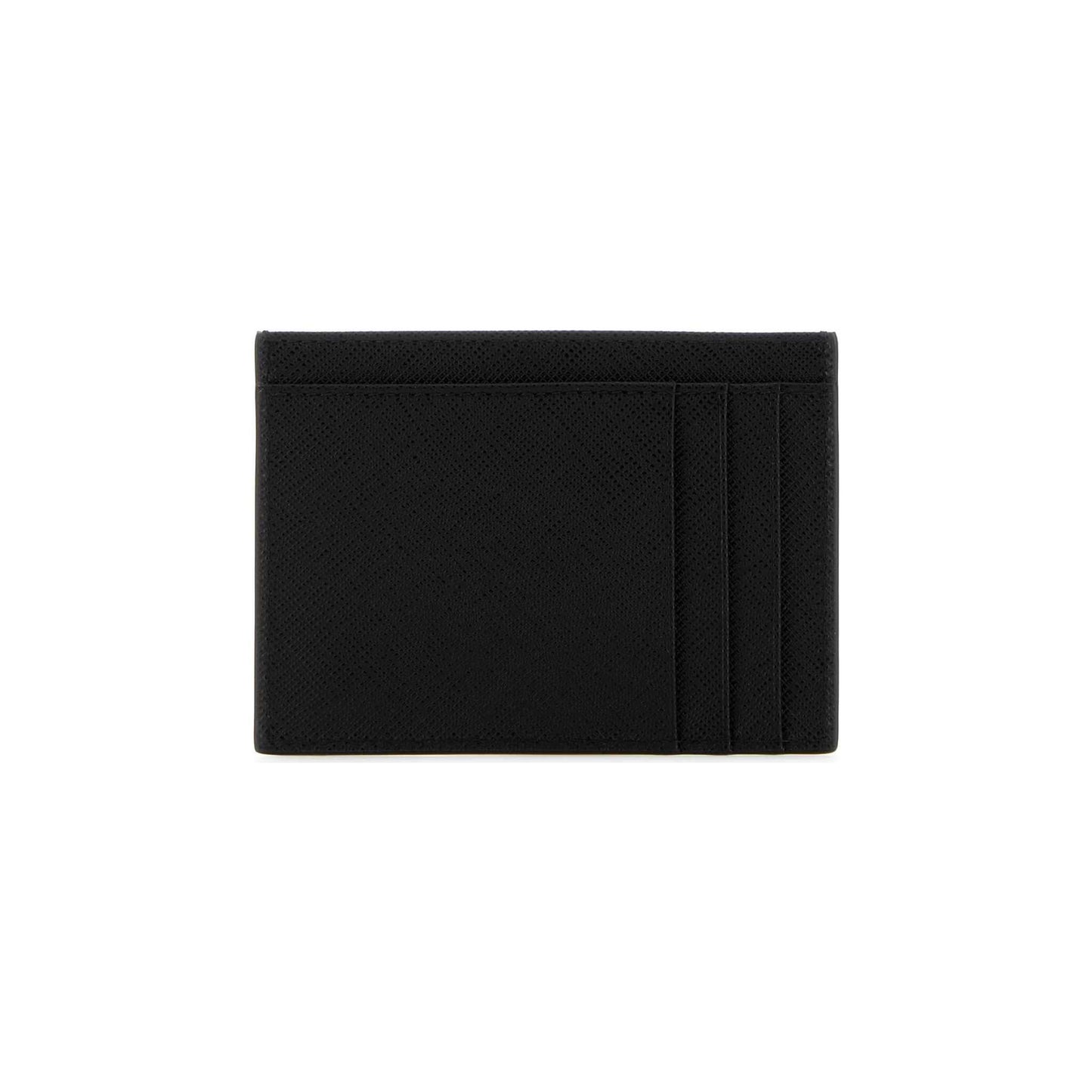 Prada Card Holder in Leather Black