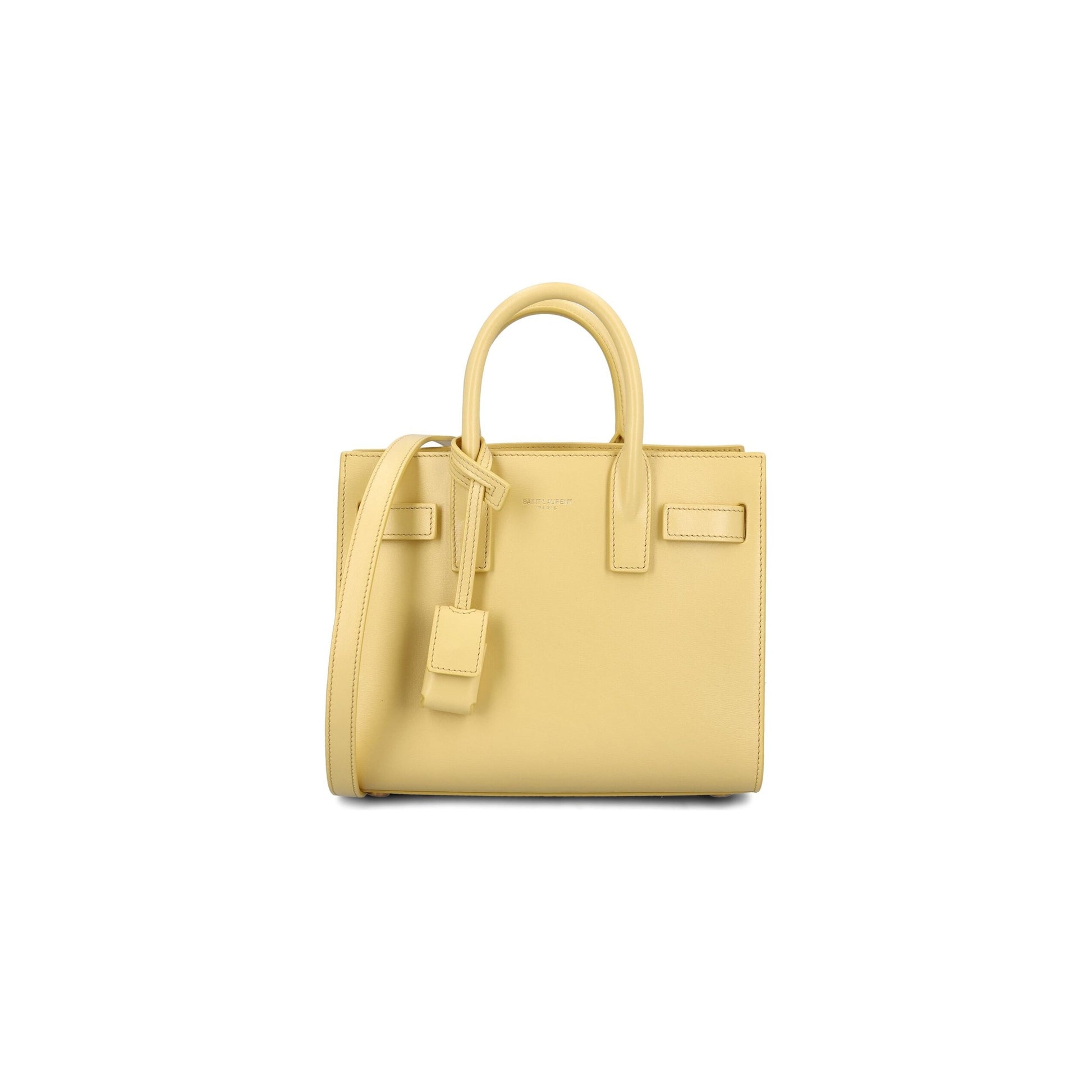 Mala de Mão Sac de Jour em Pele de Vitela - Saint Laurent Mala de Mão | Durzio