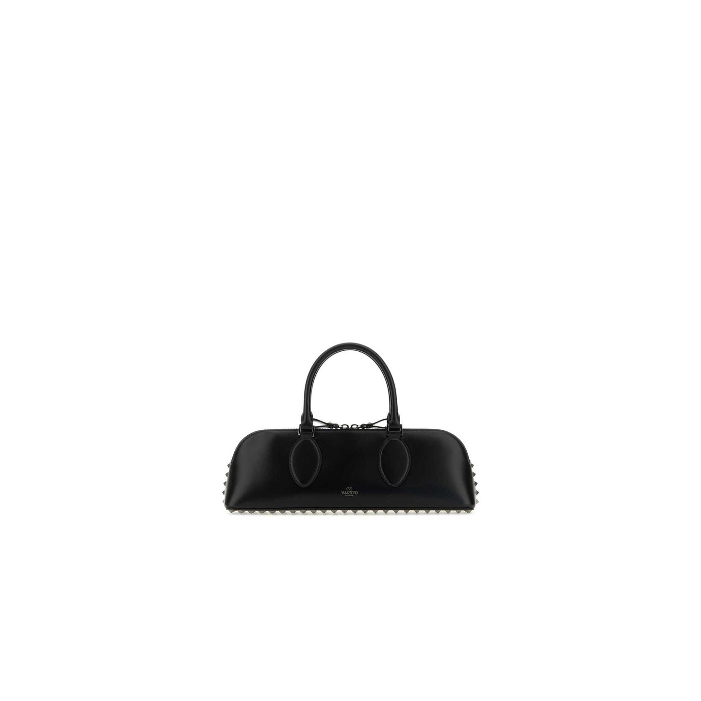Mala de Mão Rockstud em Pele 3W0B0M73XRZ0NO