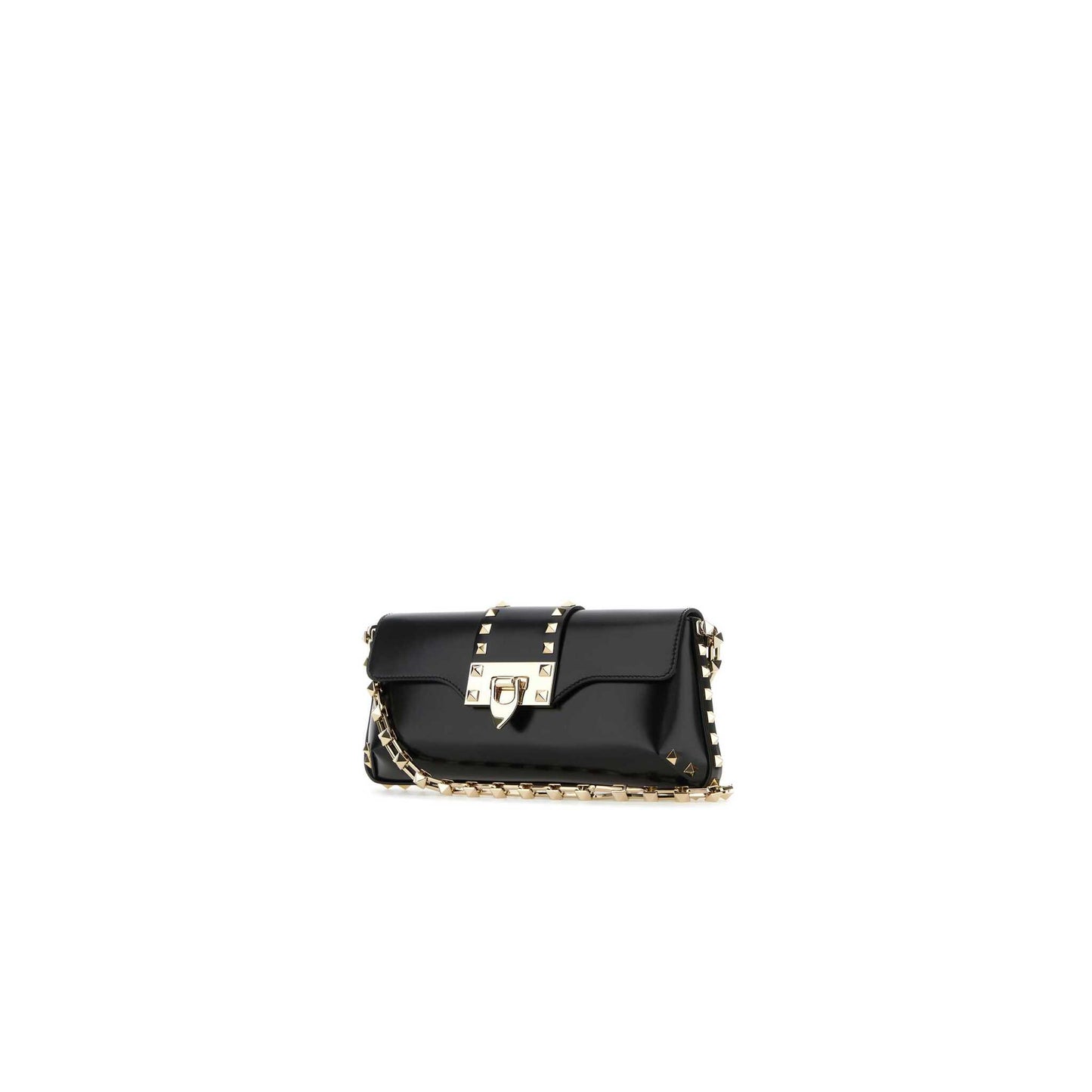Mala de Ombro Rockstud em Pele 3W0B0M76QRP0NO