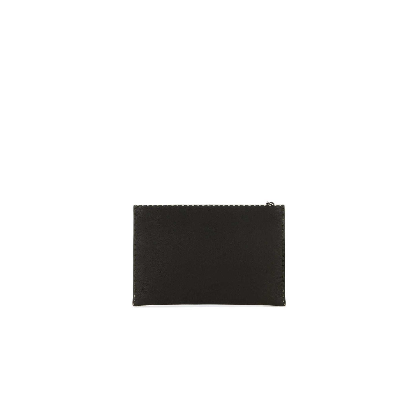 Clutch Preto em Pele
