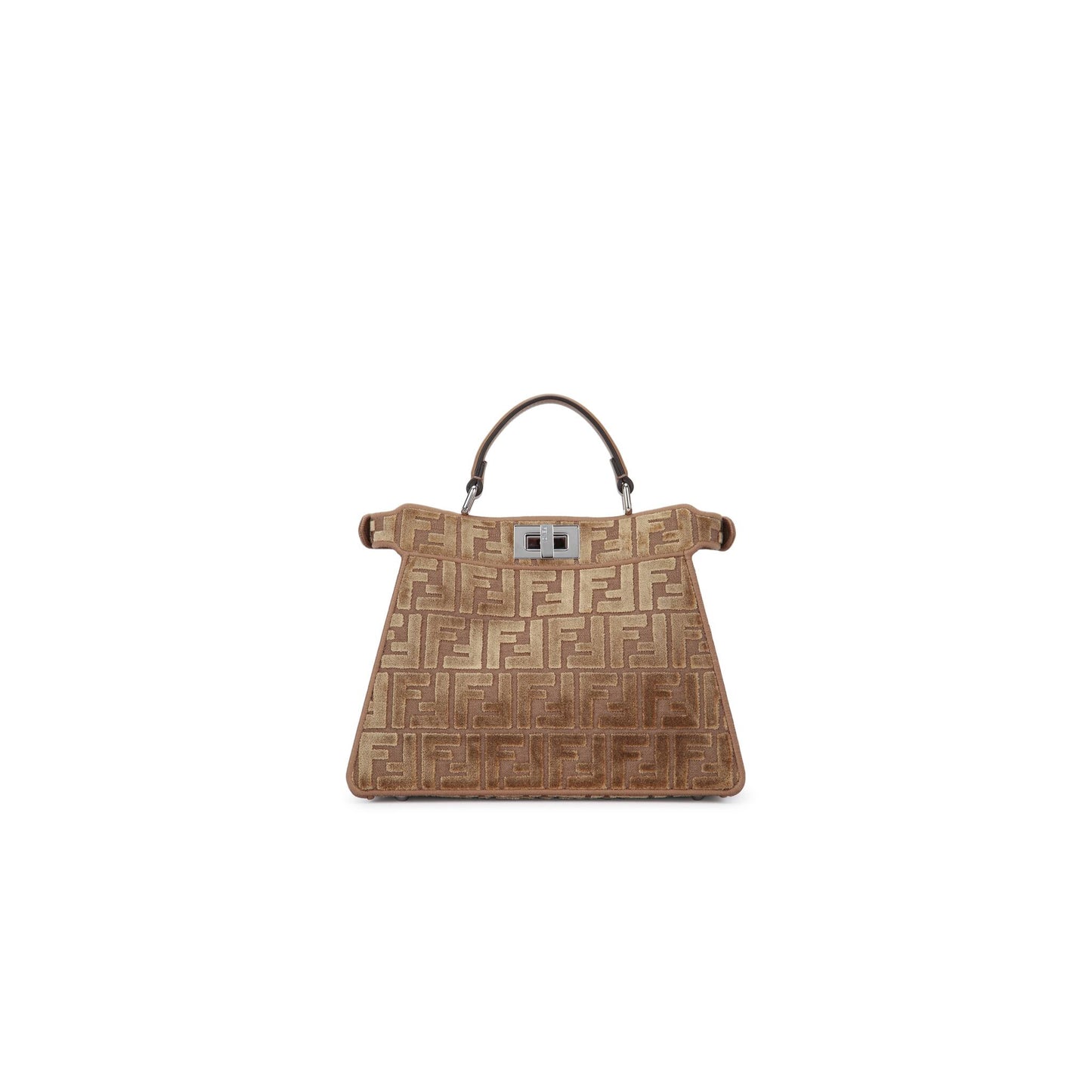 Mala Peekaboo Veludo em Pele