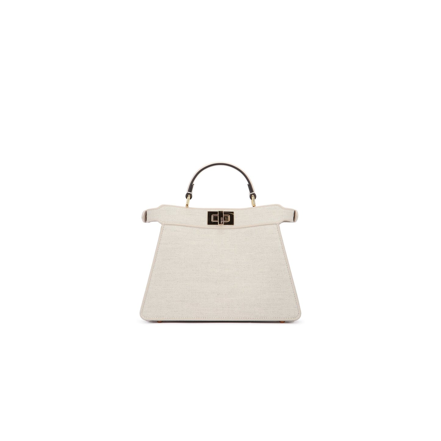 Mala Peekaboo Lona em Pele