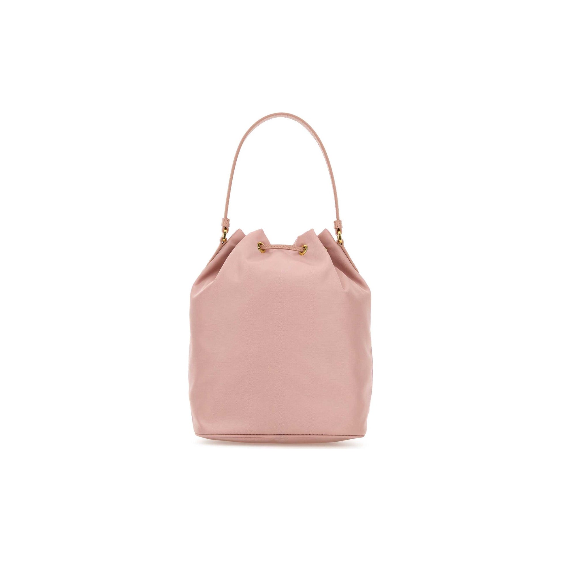 Prada Mala Saco Buckle em Re-Nylon — Branco