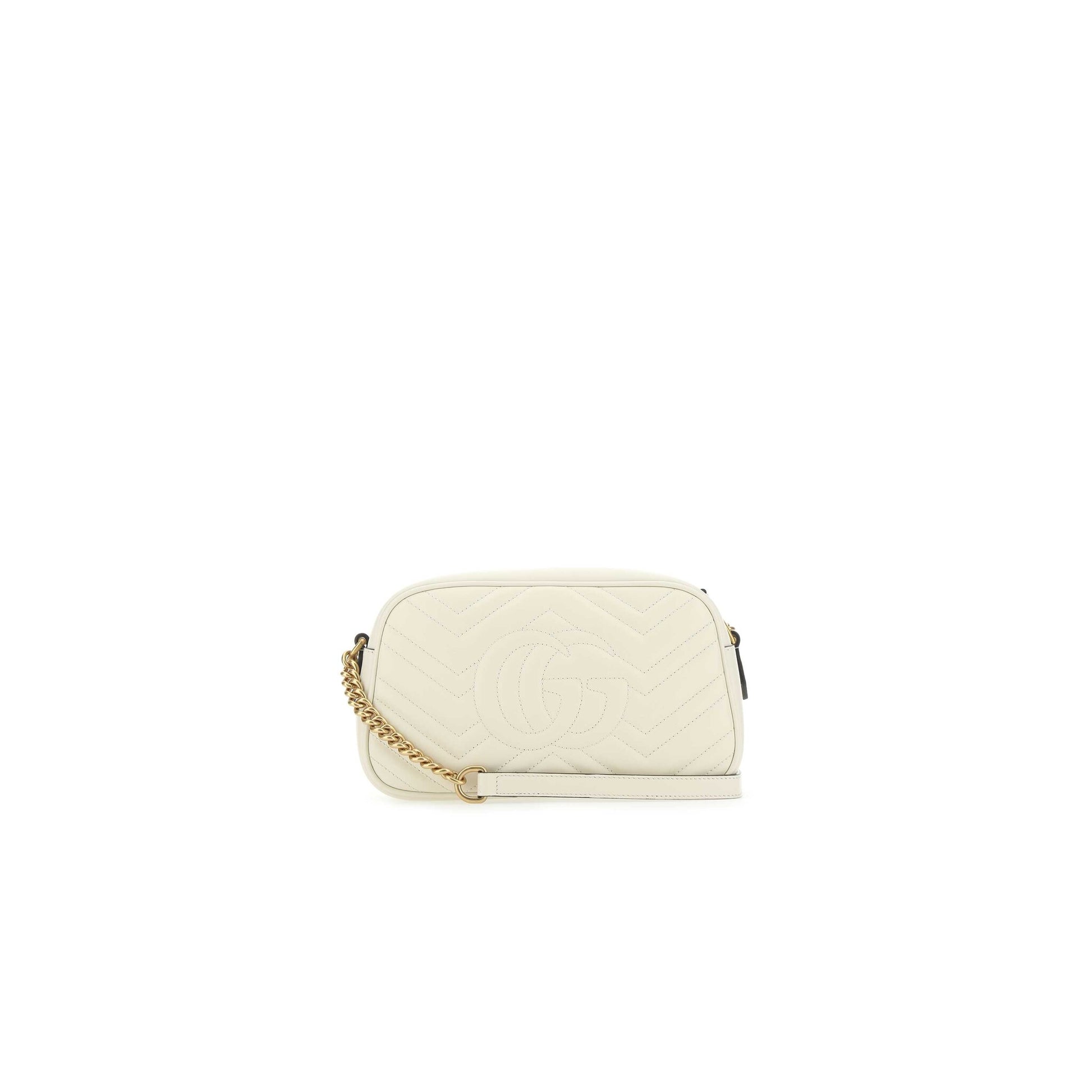 Gucci Mala de Ombro em Pele — Dourado