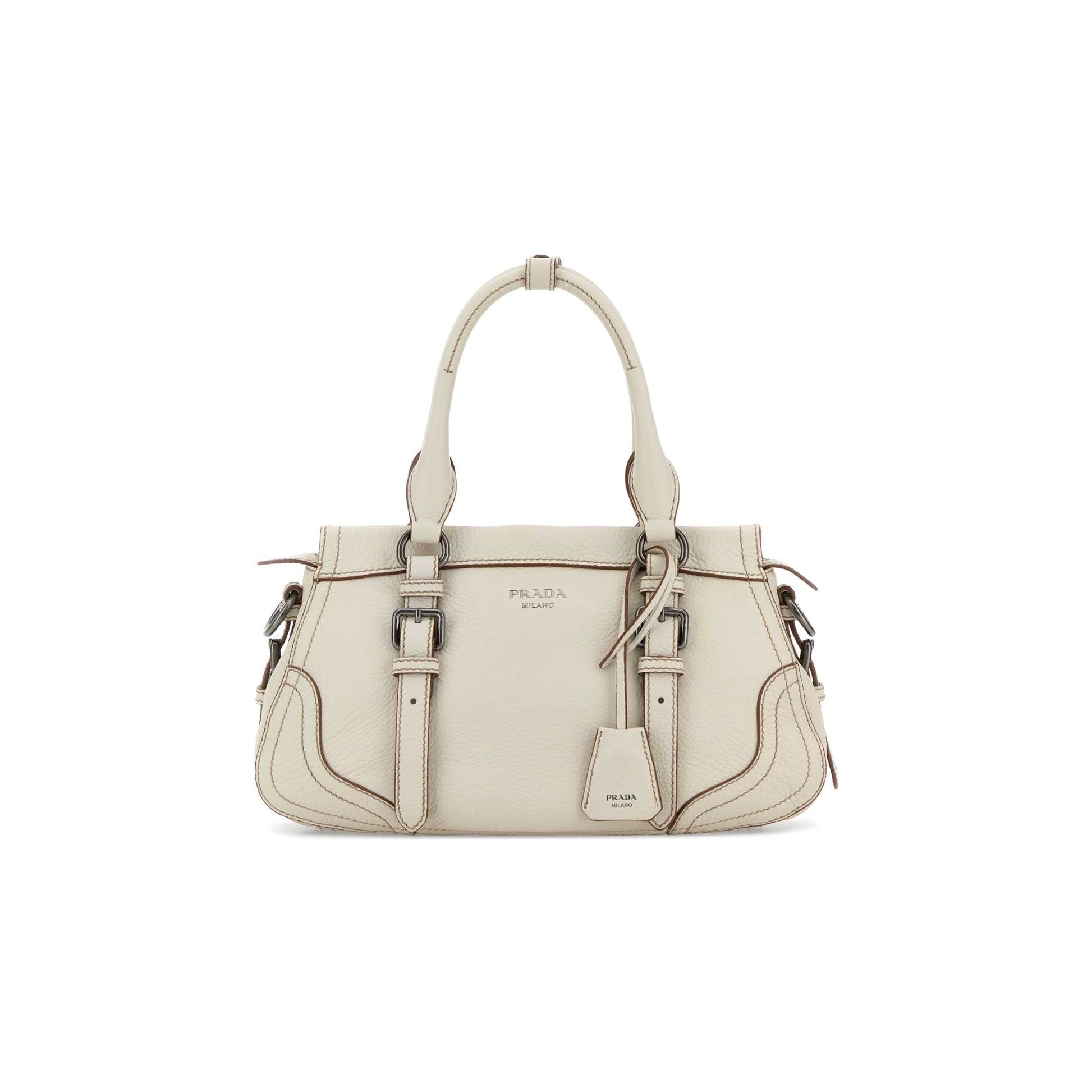 Prada Mala Tote Grande em Lona